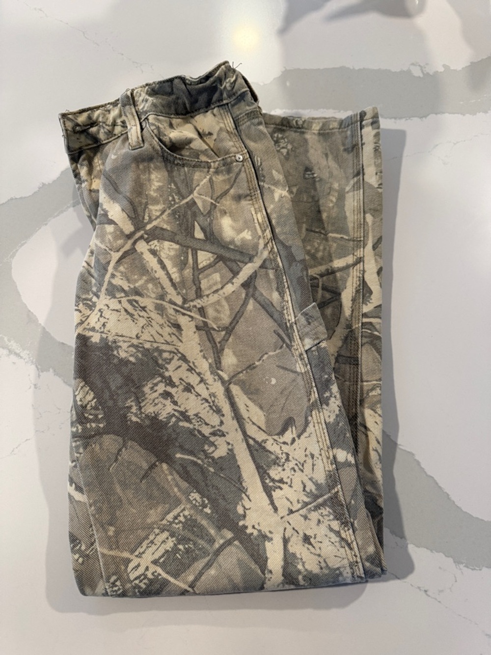 RSQ Kids Camo Jeans in Gray and Tan